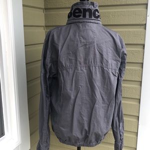 Bench Ladies Jacket Spring/Fall Grey Size XL Soft Cotton Excellent Condition